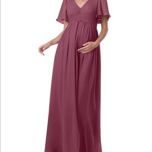 Azazie Verna maternity bridesmaid dress